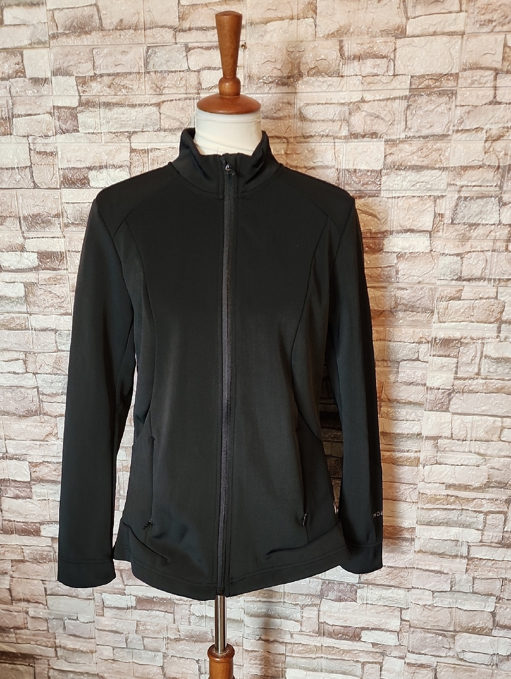 Spyder Active Full Zip Black Jacket